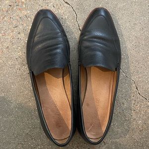 Madewell Black Loafers Size 8.5